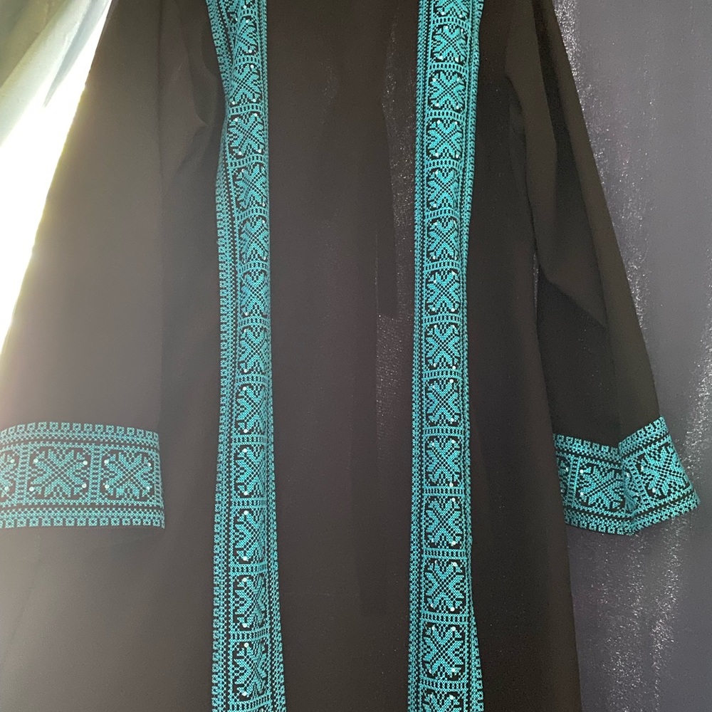 Open Front Cardigan Abaya